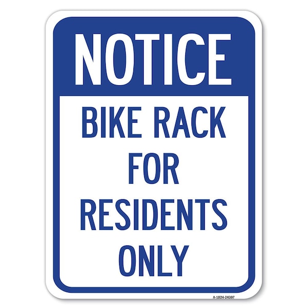 Safety Sign, 18 in Height, Aluminum, 24 in Length, 24307